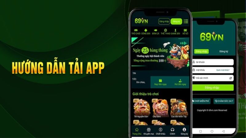 Những Bước Hướng Dẫn Quý Hội Viên Hoàn Tất Tải App 69VN
