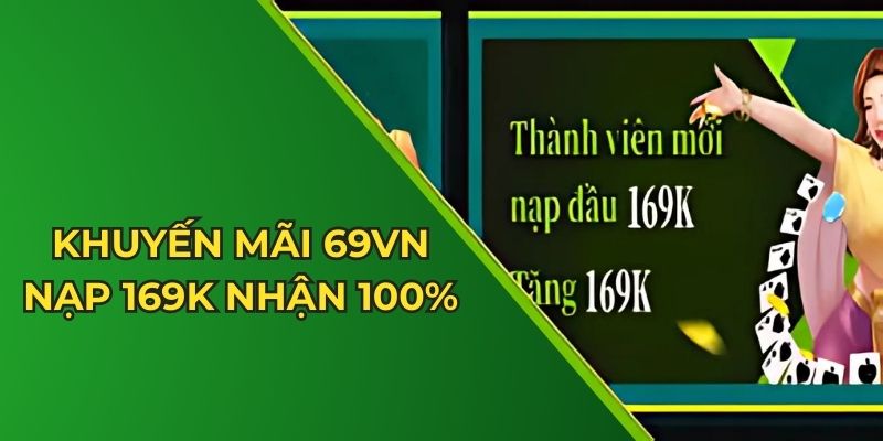 Khuyến mãi 69VN nạp 169k
