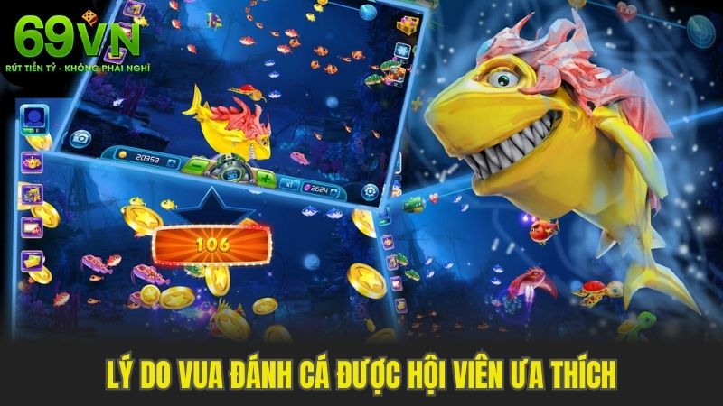 Nhiều ưu điểm vượt trội khiến vua đánh cá được ưa thích