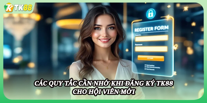 Các quy tắc cần nhớ khi đăng ký TK88 cho hội viên mới