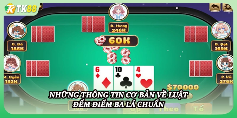 Những thông tin cơ bản về luật đếm điểm ba lá chuẩn