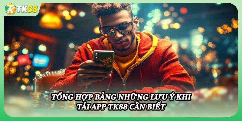 Tổng hợp bảng những lưu ý khi tải app TK88 cần biết
